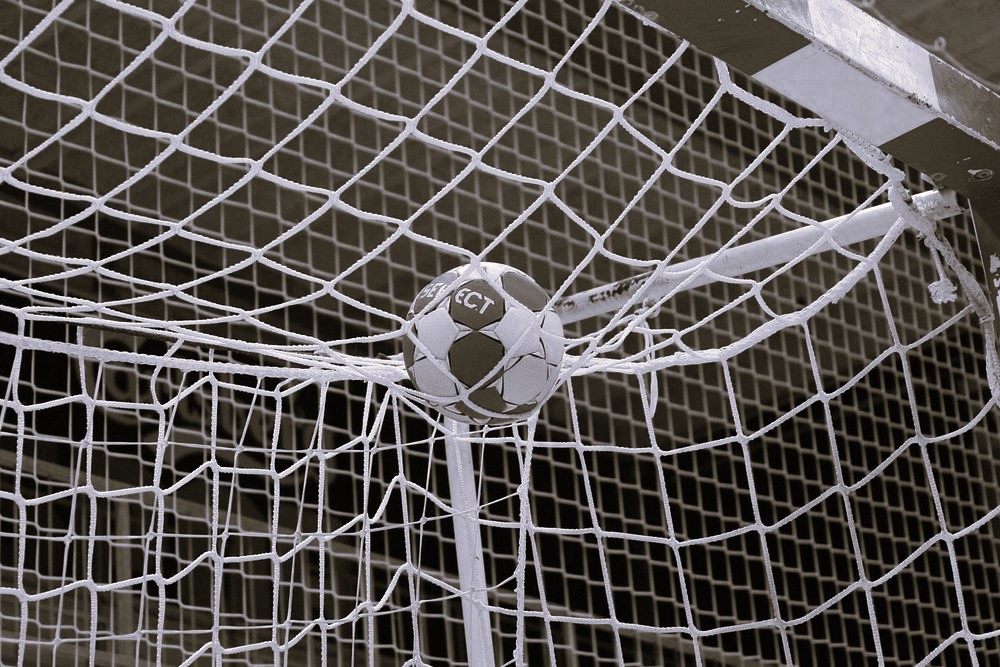 Bild von einem Handball